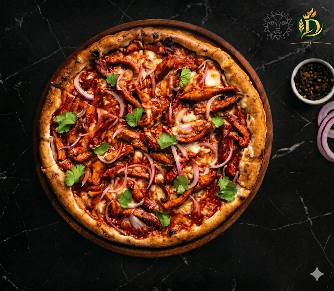 The Plot Chickens (BBQ Chicken Pizza)