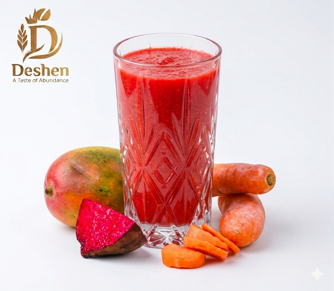 Beetroot, Mango & Carrot Juice